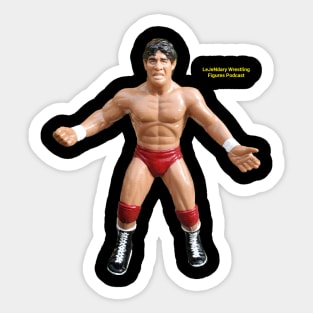 LeJeNdary Wrestling Figures Podcast Arriba Red Sticker